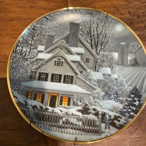 Winter Home Limited Edition Fine Porcelain